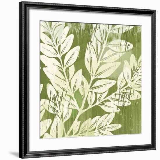 Meadow Leaves-Erin Clark-Framed Giclee Print