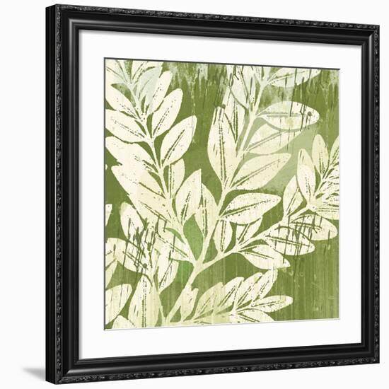 Meadow Leaves-Erin Clark-Framed Giclee Print