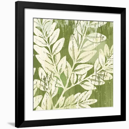 Meadow Leaves-Erin Clark-Framed Giclee Print