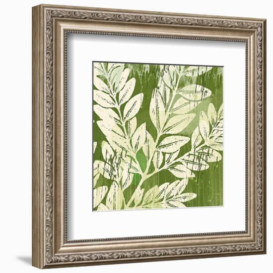 Meadow Leaves-Erin Clark-Framed Art Print