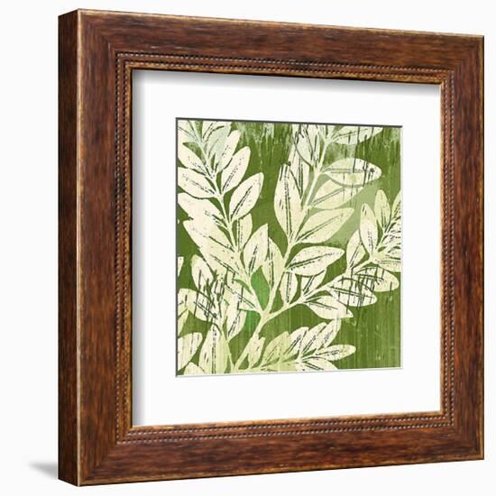 Meadow Leaves-Erin Clark-Framed Art Print