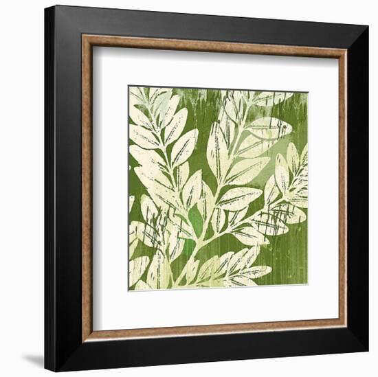 Meadow Leaves-Erin Clark-Framed Art Print