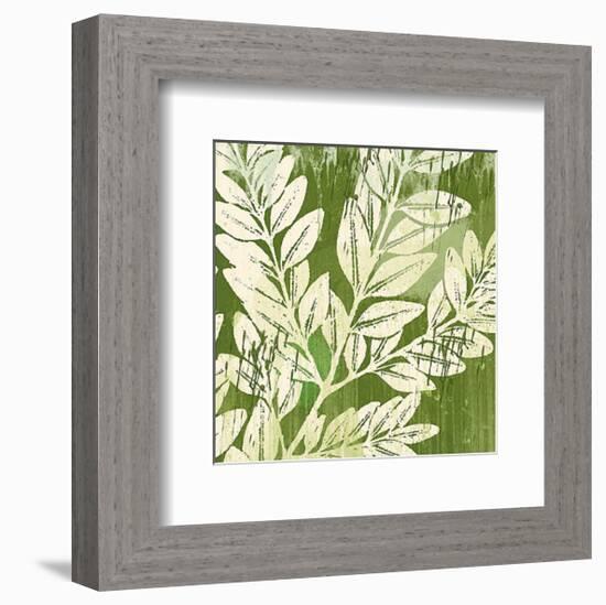 Meadow Leaves-Erin Clark-Framed Art Print