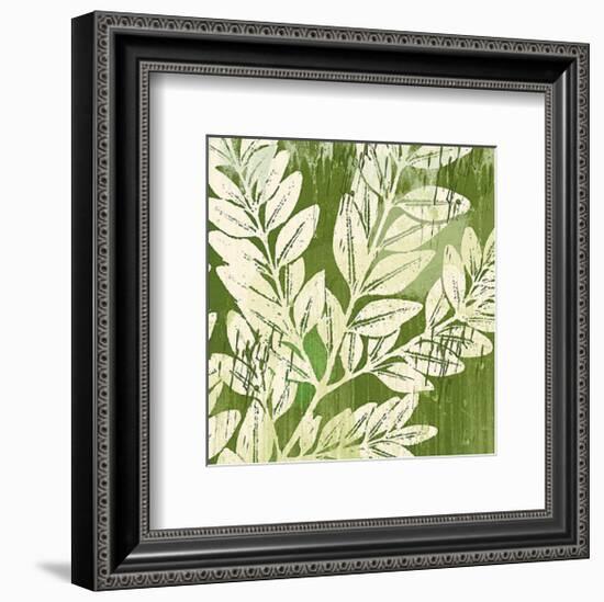 Meadow Leaves-Erin Clark-Framed Art Print