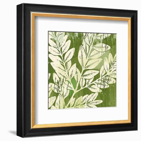 Meadow Leaves-Erin Clark-Framed Art Print