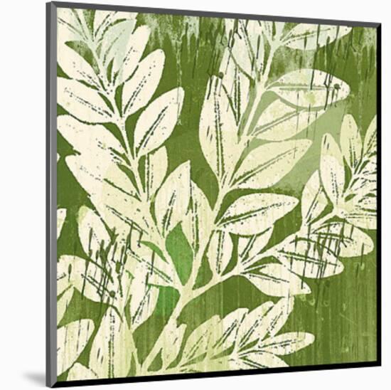 Meadow Leaves-Erin Clark-Mounted Art Print