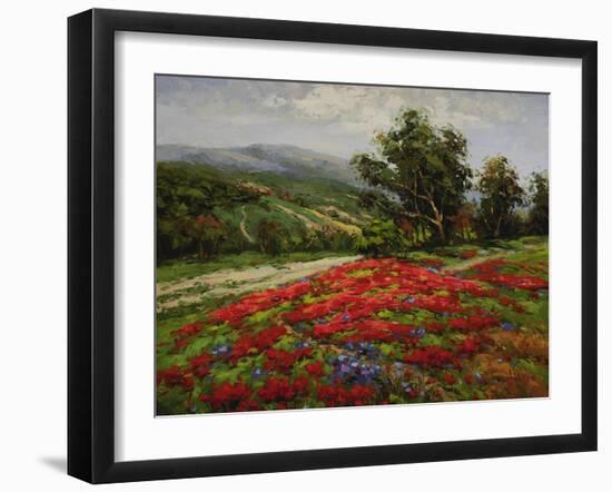 Meadow of Wildflower-Hulsey-Framed Art Print