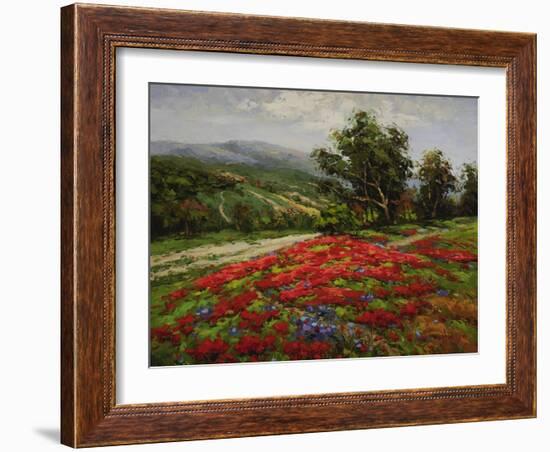 Meadow of Wildflower-Hulsey-Framed Art Print