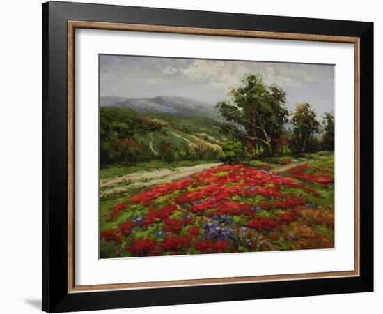 Meadow of Wildflower-Hulsey-Framed Art Print