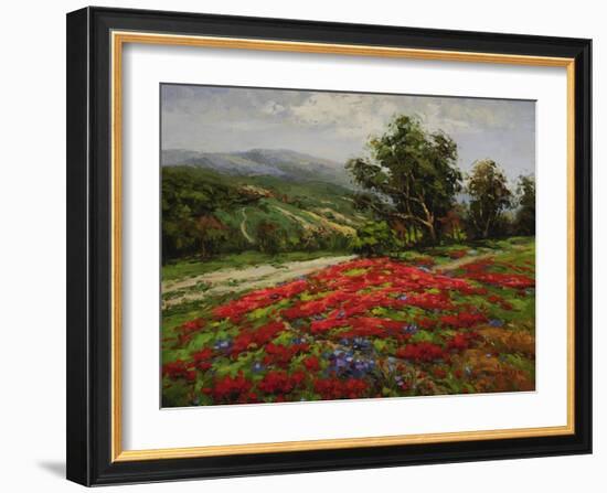 Meadow of Wildflower-Hulsey-Framed Art Print