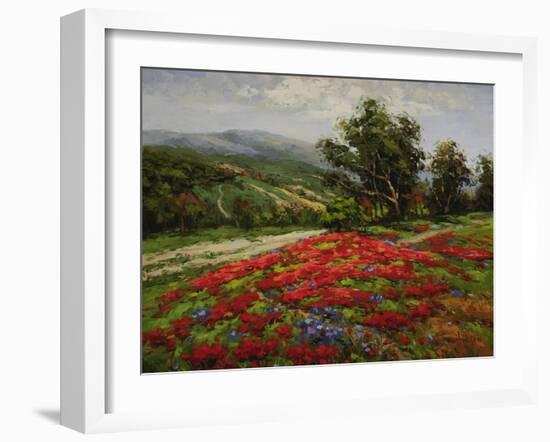 Meadow of Wildflower-Hulsey-Framed Art Print