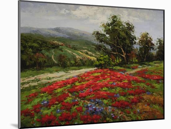 Meadow of Wildflower-Hulsey-Mounted Art Print