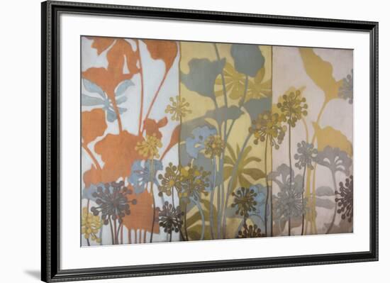 Meadow Pods-Sally Bennett Baxley-Framed Art Print