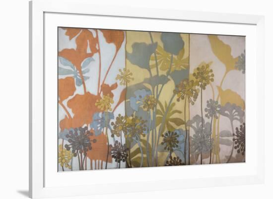 Meadow Pods-Sally Bennett Baxley-Framed Art Print