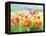 Meadow Poppies-Danhui Nai-Framed Stretched Canvas