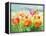 Meadow Poppies-Danhui Nai-Framed Stretched Canvas