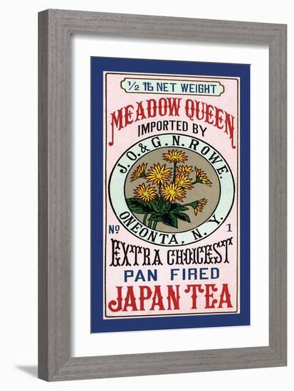 Meadow Queen Tea-null-Framed Art Print
