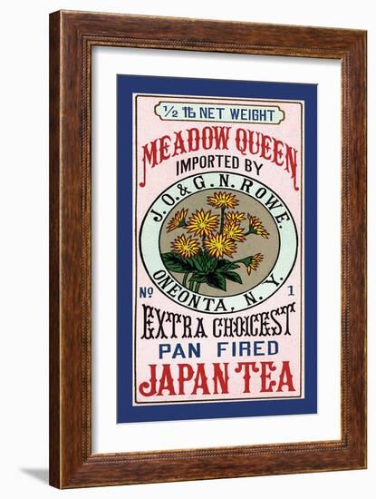 Meadow Queen Tea--Framed Art Print