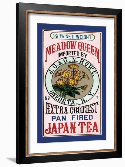 Meadow Queen Tea-null-Framed Art Print