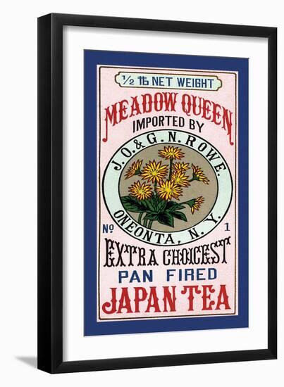 Meadow Queen Tea--Framed Art Print