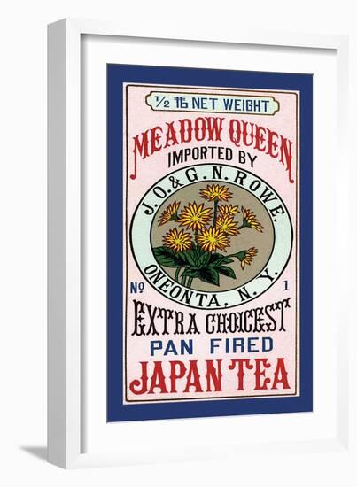 Meadow Queen Tea-null-Framed Art Print