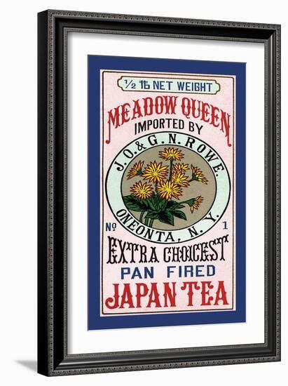 Meadow Queen Tea-null-Framed Art Print