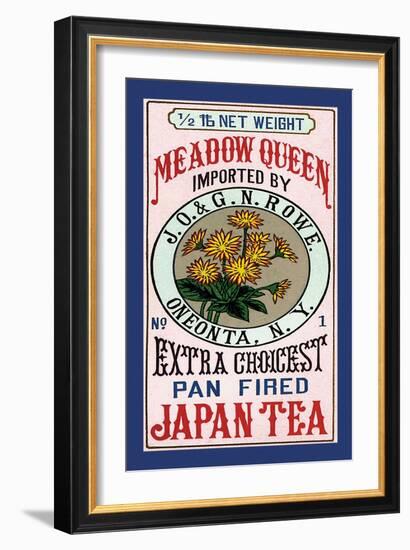 Meadow Queen Tea-null-Framed Art Print