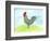 Meadow Rooster-Ingrid Blixt-Framed Art Print