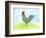 Meadow Rooster-Ingrid Blixt-Framed Art Print