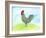 Meadow Rooster-Ingrid Blixt-Framed Art Print