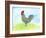 Meadow Rooster-Ingrid Blixt-Framed Art Print