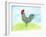 Meadow Rooster-Ingrid Blixt-Framed Art Print