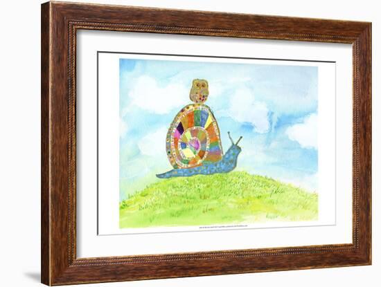 Meadow Snail-Ingrid Blixt-Framed Art Print