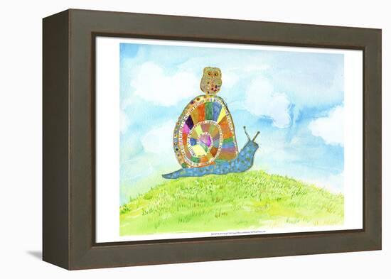Meadow Snail-Ingrid Blixt-Framed Stretched Canvas