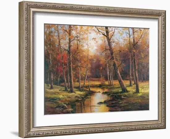 Meadow Stream-Unknown Chiu-Framed Art Print