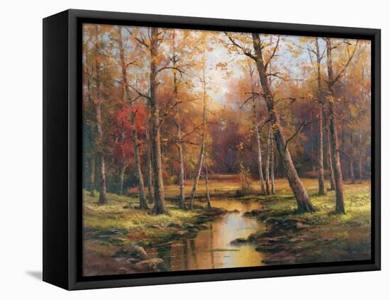 Meadow Stream-Unknown Chiu-Framed Stretched Canvas