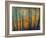 Meadow Trees II-Chris Vest-Framed Art Print