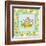 Meadow Turtle II-Betz White-Framed Art Print