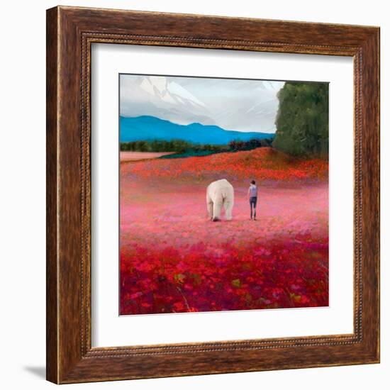 Meadow Walk-Nancy Tillman-Framed Art Print