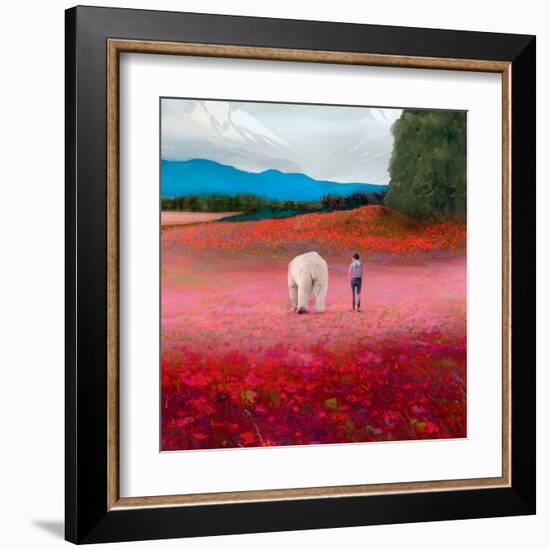Meadow Walk-Nancy Tillman-Framed Art Print