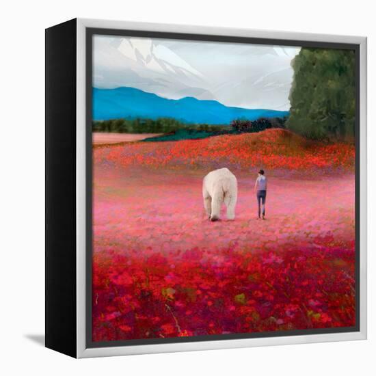 Meadow Walk-Nancy Tillman-Framed Stretched Canvas