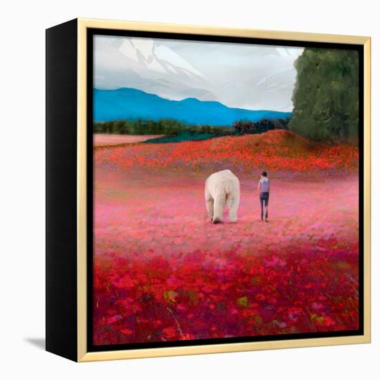 Meadow Walk-Nancy Tillman-Framed Stretched Canvas