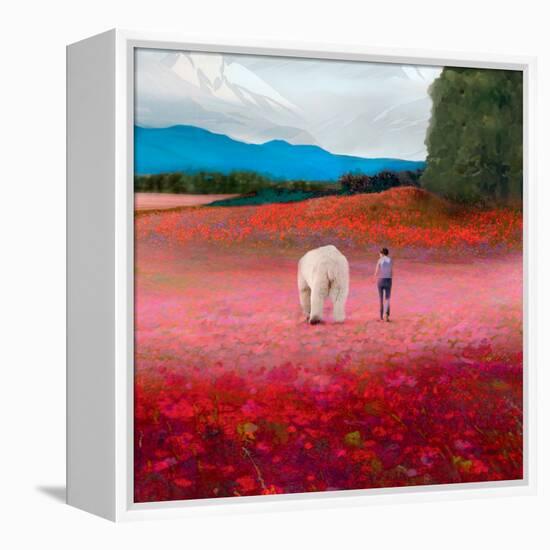 Meadow Walk-Nancy Tillman-Framed Stretched Canvas
