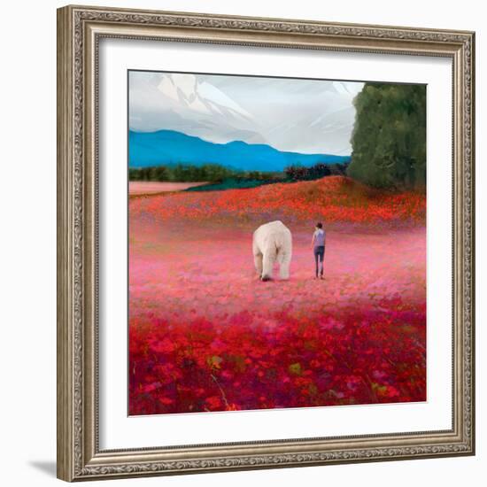 Meadow Walk-Nancy Tillman-Framed Art Print