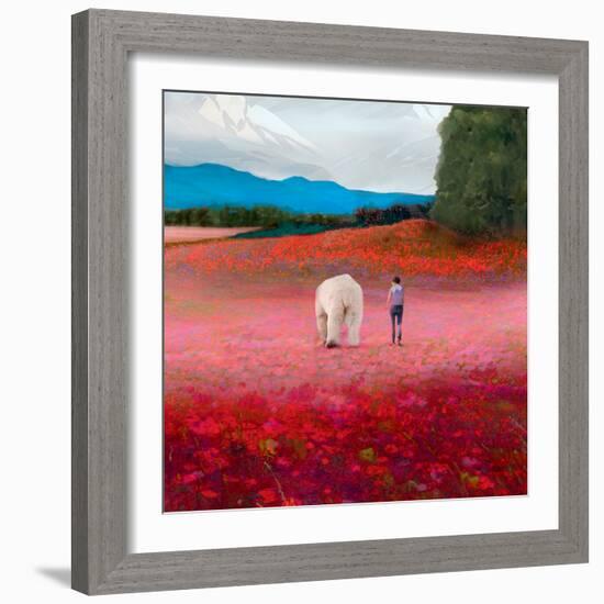 Meadow Walk-Nancy Tillman-Framed Art Print