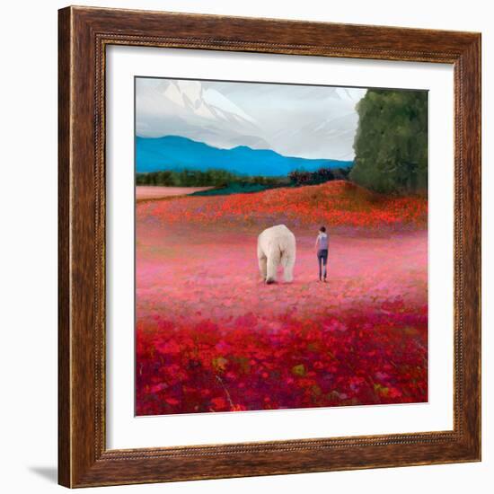 Meadow Walk-Nancy Tillman-Framed Art Print