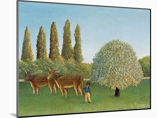 Meadowland-Henri Rousseau-Mounted Giclee Print