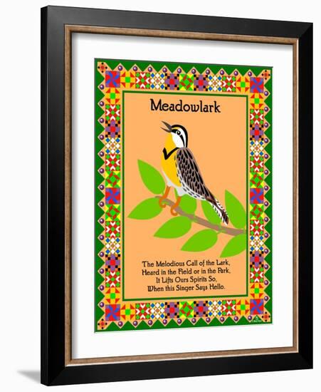 Meadowlark Quilt-Mark Frost-Framed Giclee Print