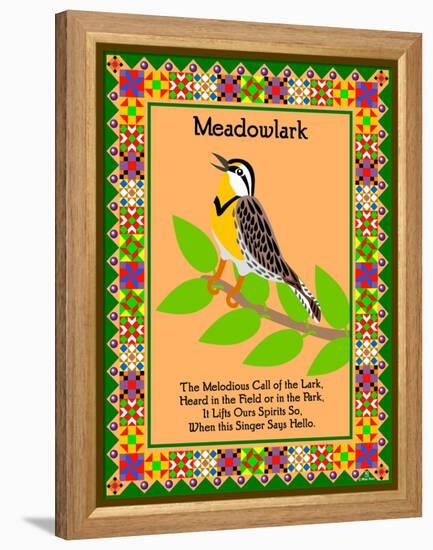 Meadowlark Quilt-Mark Frost-Framed Premier Image Canvas