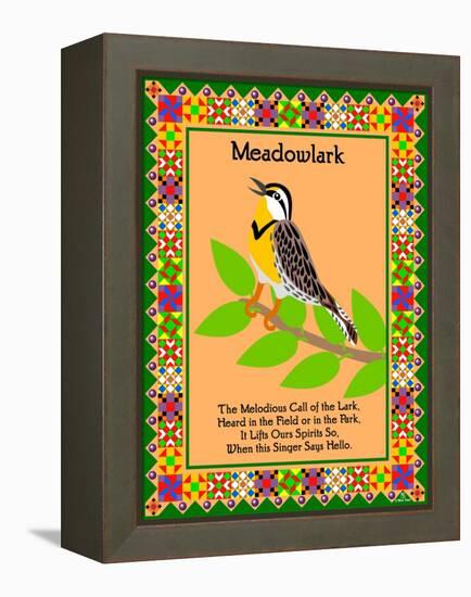 Meadowlark Quilt-Mark Frost-Framed Premier Image Canvas